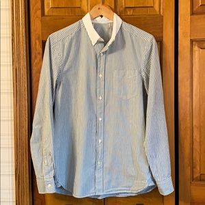 Blue Stripe Button Down